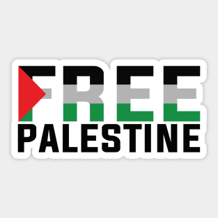 Free Palestine Sticker